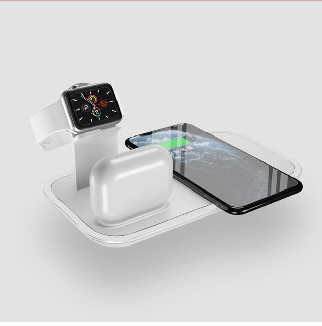 Wireless charging station and phone accessories