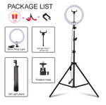 26cm/10in Circle Ring Light With Tripod Stand