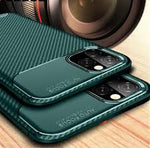 Luxury Carbon Fiber Phone Case For iPhone- Coque Capa