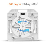 360 Degree Rotating Bottom Computer Stand