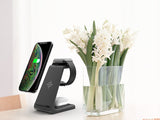 3 in 1 Wireless Charger Charging Station Dock