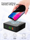 PD 45W Type C Wireless Charger 5 Port USB Charger
